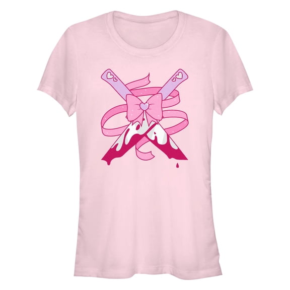 Juniors Lost Gods Coquette Knives T Shirt