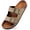 Green, variant on Men Cork Footbed Sandals,Adjustable Strap Flat Leather Sandals for Daily Walking Beach Pool Shopping Travel