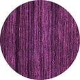 thumbnail image 1 of Ahgly Company Indoor Round Abstract Purple Modern Area Rugs, 6' Round, 1 of 4