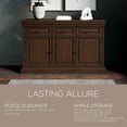 thumbnail image 7 of Maven Lane Theo Traditional Wooden Sideboard in Antiqued Brown Finish, 7 of 7