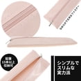 thumbnail image 3 of Unique Bargains Portable Stationery Bag Zipper Pencil Case Pink, 3 of 6