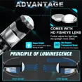 thumbnail image 4 of Faros Led H4 Hb2 9003 Tipo Lupa Para Moto Luz Altas Y Bajas, 4 of 8