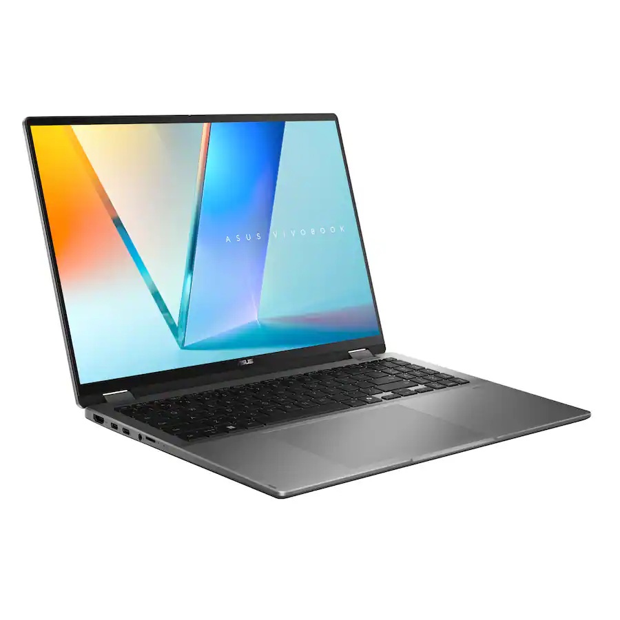 ASUS Vivobook 16 Flip 16" 3K OLED Touch Intel Core Ultra 7 258V 2.20 GHz 32GB 1TB SSD Intel Arc Graphics W11H Laptop, Grey - TP3607SA-PS77T