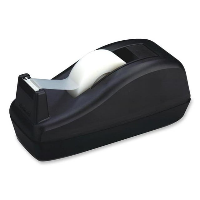 Office Products Deluxe Desktop Tape Dispenser, 1In. Tapes- Black