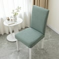 thumbnail image 4 of Qwtwty Home Decor Four Season Universal All Inclusive Elastic Fabric Dining Chair Cover Dining Room And Study Dirty Proof Chair Cover, 4 of 6
