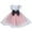 Pink, variant on Mercatoo Baby Girl Summer Clothes Baby Girl Clothes Outfits Cotton Solid Color Tops Casual 2PC Set