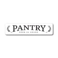 thumbnail image 2 of Pantry Open Novelty Decor, Metal Wall Sign - 4x18 Inches, 2 of 4