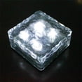 thumbnail image 2 of Solar Lamp Post Outdoor Powered Outdoor Led Square Fence Garden Post Lamp, 2 of 9