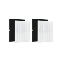 116130 Replacement Filter H HEPA Activated Carbon For Winix Air Purifier 5500-2 & AM80, 2 Sets