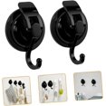 thumbnail image 4 of 2 Pcs Hook up Traceless Wall Hooks Wall Suction Hooks Decorative Wall Hook Jewelry Hooks Heavy Duty Coat Hangers Wreath Hangers Vacuum Hooks Wall-Mounted Hooks Non-Punching Hooks, 4 of 5