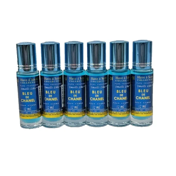 Roll On Perfume Oil Set of 6 Pieces