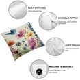 thumbnail image 6 of nygtbtfer Set of 2 Throw Decorative Pillowcases for Couch Sofa White, 6 of 7