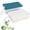 blue, variant on Mighty Rock Ice Cube Tray Silicone Bottom with Ice Bin Scoop 308 Pcs Tiny Crushed Ice Cubes Molds for Chilling Drinks Coffee Juice White