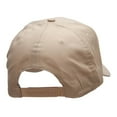 thumbnail image 4 of HA GOT EMM Embroidered Cotton Twill Pro Style Cap - Khaki OSFM, 4 of 5