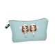 thumbnail image 2 of Bolsa de cosméticos para mujer, bolsa de maquillaje para viajes al aire libre, regalo para la semana de la enfermera para hombres y mujeres. Verde claro, 2 of 9