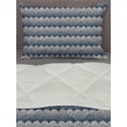 thumbnail image 3 of Abstract Comforter & Sham Bedding Set, Contemporary Dotted Circle Spouts Ovals Forming Simplistic Illustration, 3 pcs Duvet Set Microfiber Filling Quilt, 5 Sizes, Slate Blue and Beige, by Ambesonne, 3 of 4