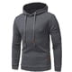 thumbnail image 2 of Sexyshine Otoño Invierno Casual Manga Larga Cuello Embudo Cuadros Jacquard Jersey Con Capucha Top Sudadera Sudaderas, 2 of 4
