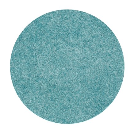 Home Queen Solid Color Teal 5' Round - Area Rug - Walmart.com
