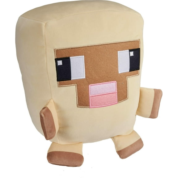 Minecraft Cuutopia Sheep Plush, 10-inch Character Pillow Doll, Collectible Toy