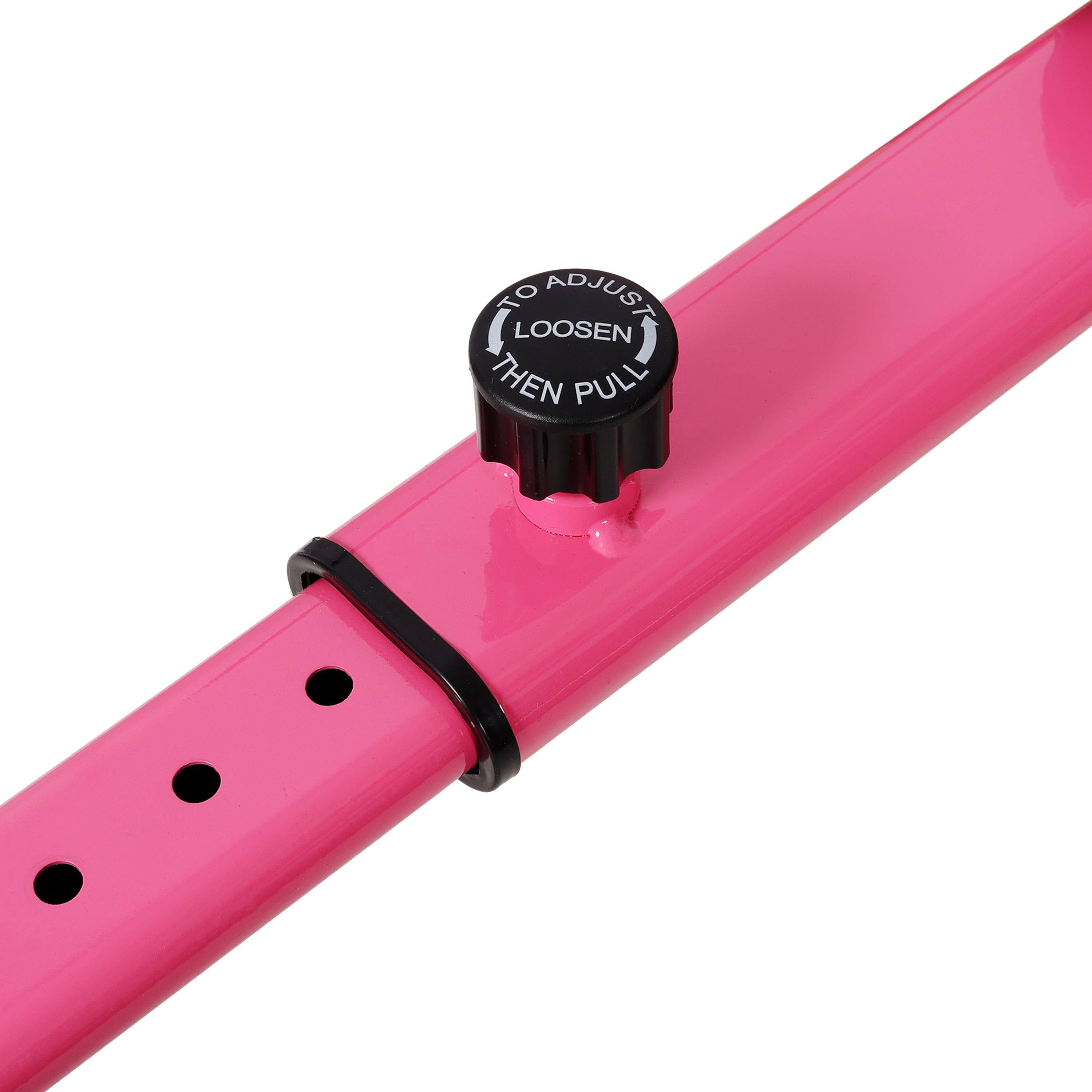 Hoverboard Seat Attachment Go-Kart, Fits 6.5" 8"10" Hoverboards, Sturdy Adjustable Off-Road Frame, Hover Cart for Family Fun, Not Include Hoverboard, Pink