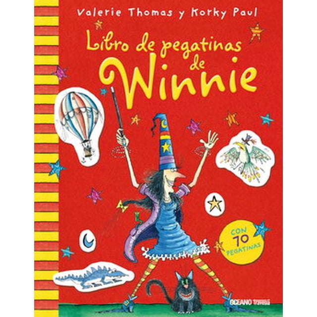 Libro de pegatinas de Winnie (actividades) Océano Travesía 9786077352969