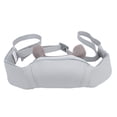 thumbnail image 2 of Masajeador de cuello y hombros con compresas calientes de 2 puntos fuertes para aliviar el estrés, almohada de masaje eléctrica de amasamiento, color gris, 2 of 14