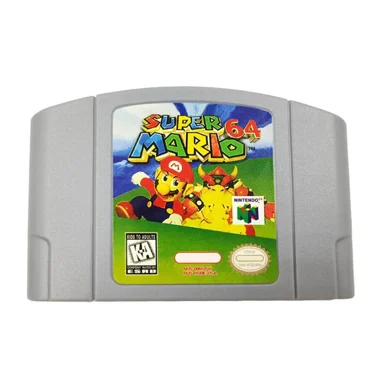 Super Mario 64 Console Card for Nintendo N64