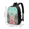 thumbnail image 4 of YFYANG 17" Laptop Backpack, Elephant Decoration style Fashion Travel Work Backpack with USB and Headphone Cable Interface for Men and Women, 4 of 8