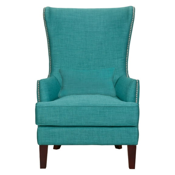 Picket House Furnishings Kori Chair with Chrome Nailhead Trim