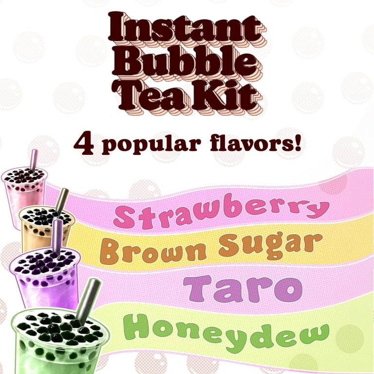 Bubbleology Taro Milk Bubble Tea Kit (Pack Of Bubbleology