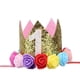 thumbnail image 4 of Sombrero de fiesta de cumpleaños para bebé, diadema de corona de princesa, decoraciones de cumpleaños de 1, 2 y 3 años, suministros de fiesta para niños, gran oferta, 1 unidad, 4 of 4