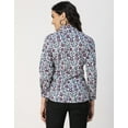 thumbnail image 4 of Moomaya Long Sleeves Spread Collar Shirt Printed Shirt - Women's Stylish Shirt, 4 of 9