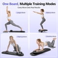 thumbnail image 5 of Pilates Board, Portable Pilates Reformer Machine for Home Workout, Easy-to-Use Pilates Sliding Board for Full Body Toning, Lightweight Fitness Gear for Beginners & Busy Moms, 5 of 8