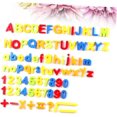 thumbnail image 3 of LAICAIW 80pcs Toy 26 Alphabet Letters Craft Letters Discs with Magnetic Number Child Letter Stickers, 3 of 7