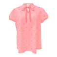 thumbnail image 1 of Blusa George Talla M con Flores en Rombos Rosa, 1 of 4