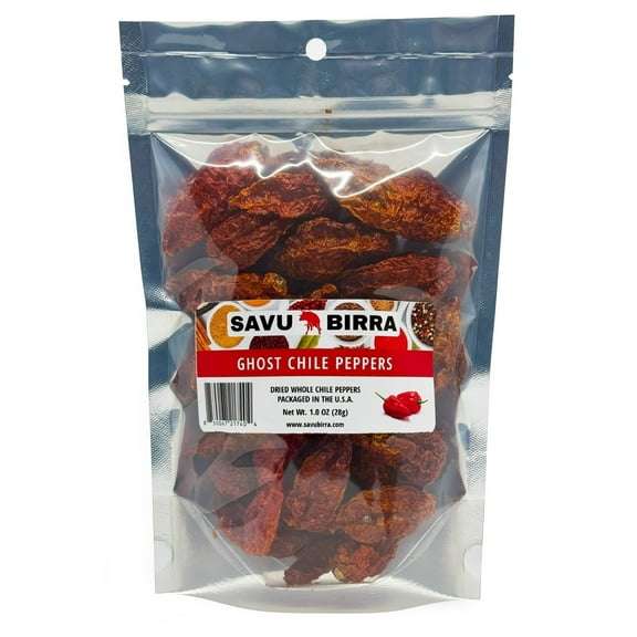 Ghost Chile Pepper Whole-Dried
