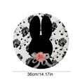 thumbnail image 3 of Weloille 36 Inch Round Linen Placemat, Easter Table Decoration for Festive Dining, 3 of 6