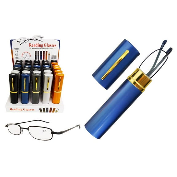 Thinline Tube Reading Glasses 1 pk