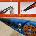 thumbnail image 4 of 1pc Aluminum Alloy Multifunctional Fishing Pliers with Scissors - Essential Outdoor Fishing Tool for Fish Control and Cutting Fishing Line, 4 of 9