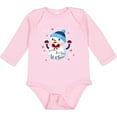 thumbnail image 3 of Inktastic Holiday Snowman Boys or Girls Long Sleeve Baby Bodysuit, 3 of 5