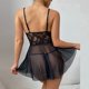 thumbnail image 5 of Camisón de malla sexy de encaje para mujer Ropa interior de estilo femenino con tirantes Fridja  nalpqowj12521, 5 of 5
