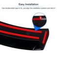 thumbnail image 6 of For 2016-2021 10th Honda Civic Rear Window Spoiler Wing Glossy Black, 6 of 9