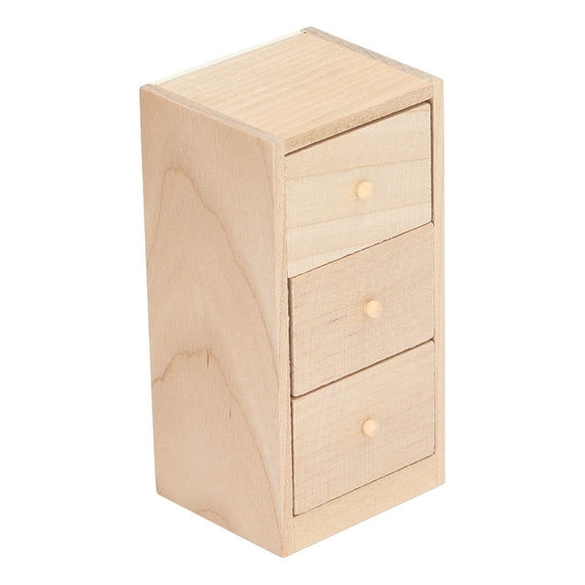 Armoire de Maison de Poupée, Modèle d'Armoire Haute Simulation Finition Fine Peinture DIY pour Maison de Poupée à l'Échelle 1:12