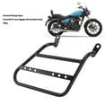 thumbnail image 3 of Motorcycle Side Mount Saddlebag Support Bracket 12mm Iron Matte Black Stylish Look Storage Bag Frame Bracket Holder, 3 of 7