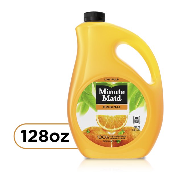 Minute Maid Orange Juice Jug, 128 fl oz