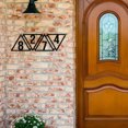 thumbnail image 2 of Custom Metal Address Plaque, Address Sign , Geometric Metal House Number, Modern Home Decoration, Personalized Unique Wedding, 2 of 6