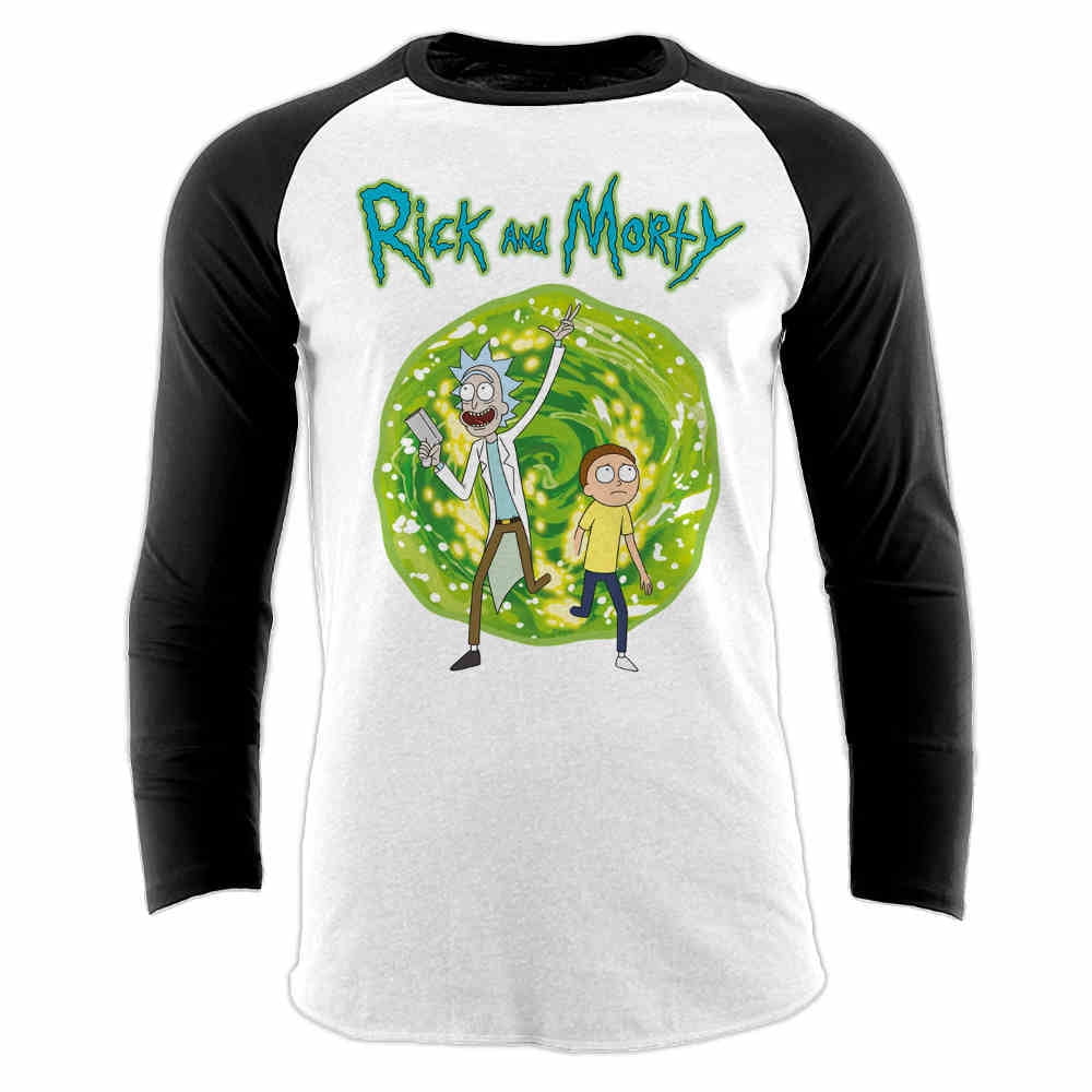 rick and morty baseball jersey