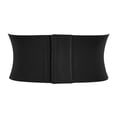 thumbnail image 3 of Grebrafan Womens Lace-up Cinch Tied Elastic Underbust Corset Belt US M Black, 3 of 7
