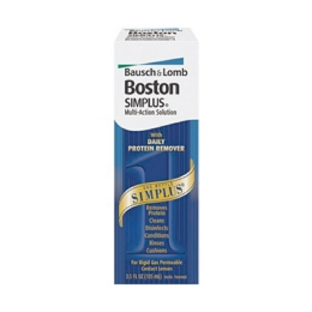 Boston Simplus Contact Lens Solution 3.5 oz. Liquid