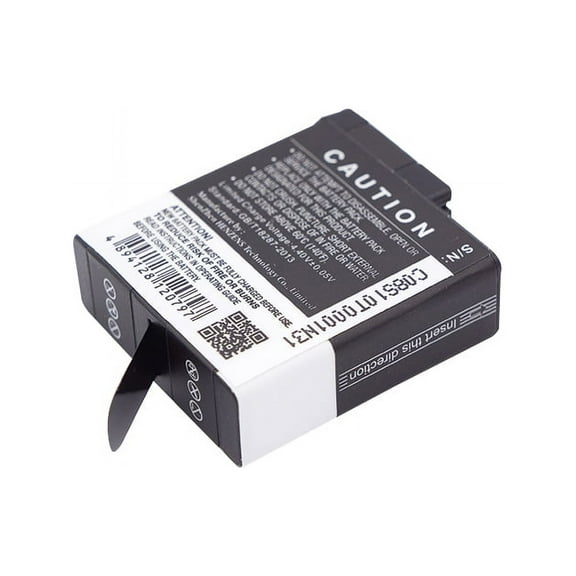 Battery for GoPro AABAT-001 Hero 5 6 7 Black 601-27537-000 AHDBT-501 1250mAh
